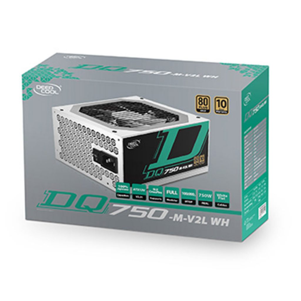 Buy DeepCool DQ750-M-V2L 750 Watt 80 Plus Gold Fully Modular SMPS ...