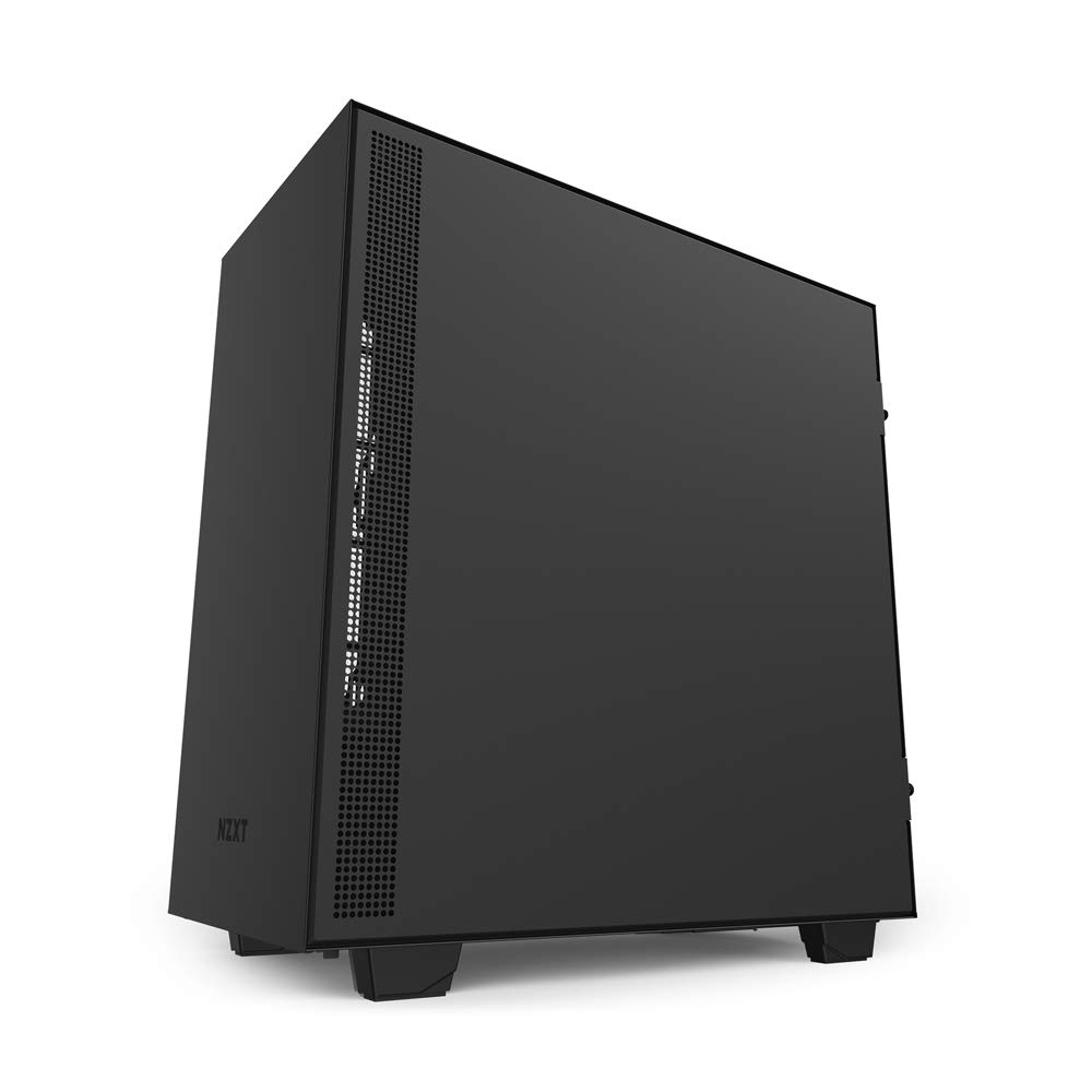 Nzxt H Compact Atx Mid Tower Gaming Cabinet Matte Blackred