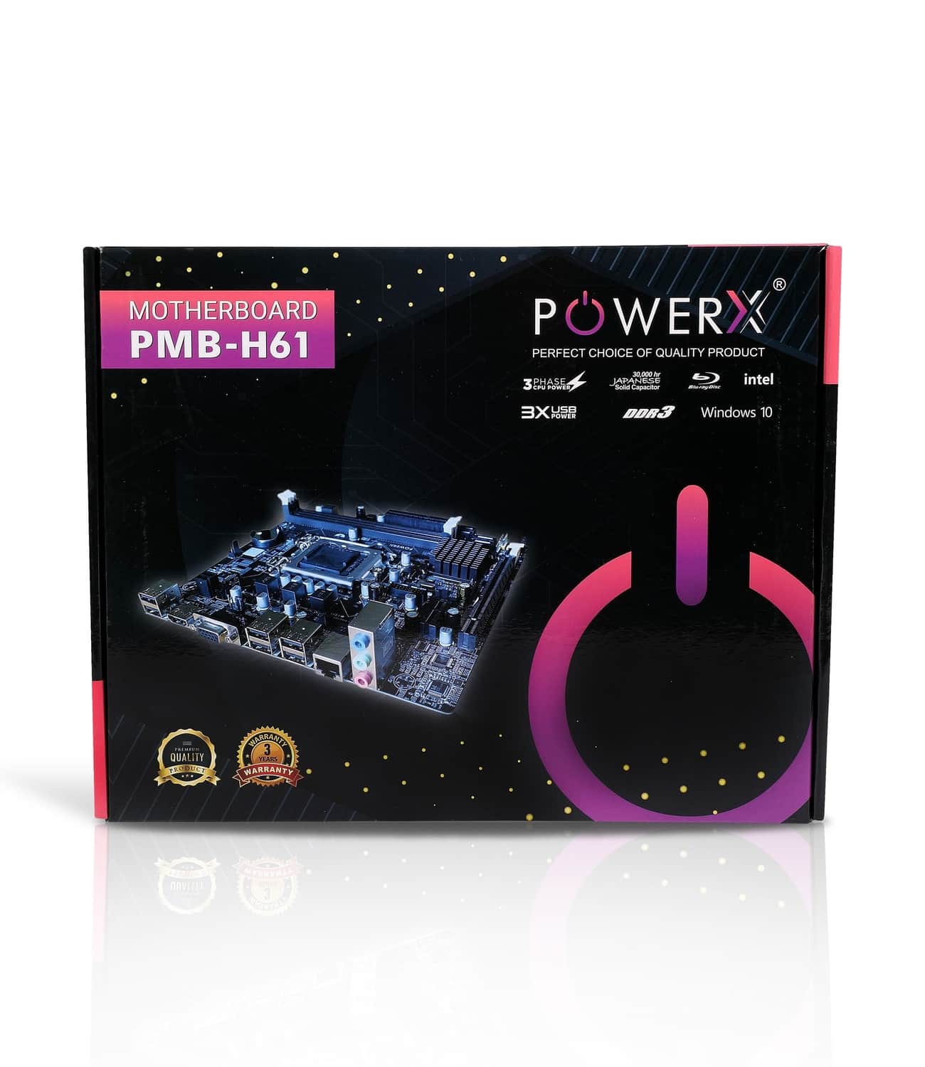 Power X Pmb H Ddr M Atx Motherboard Lga Socket Support