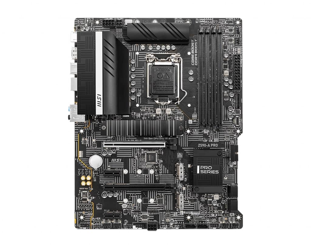 Msi Z a Pro Atx Gaming Motherboard
