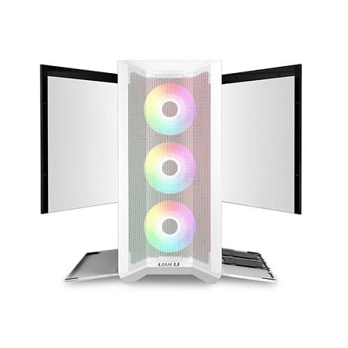 Lian Li Lancool Ii Mesh Rgb + Type C Mid Tower Gaming Cabinet White Edition