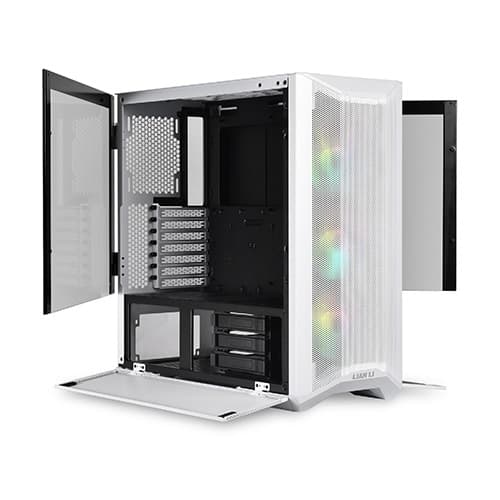 Lian Li Lancool Ii Mesh Rgb + Type C Mid Tower Gaming Cabinet White Edition