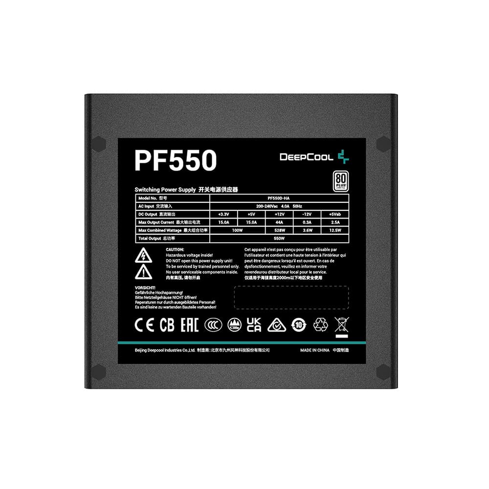 Deepcool Pf Watt Plus Certified Smps