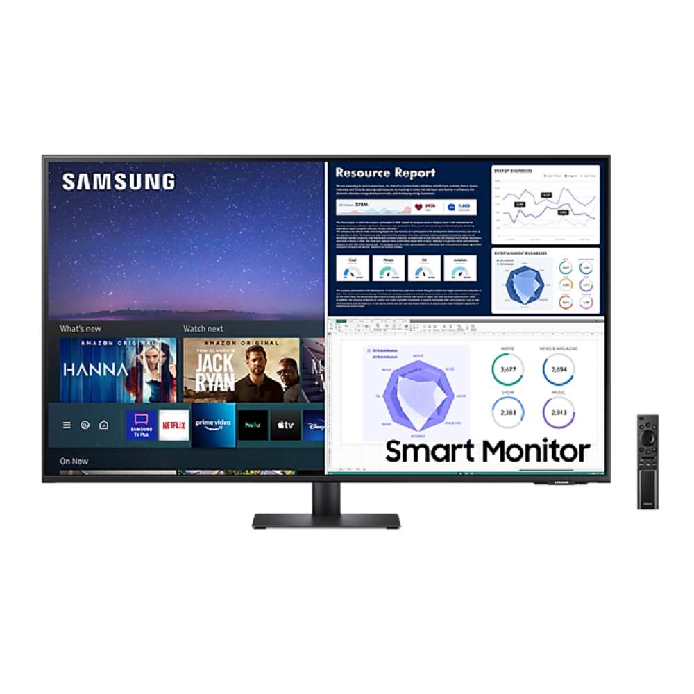 Samsung Lsam Inch Smart Monitor Black