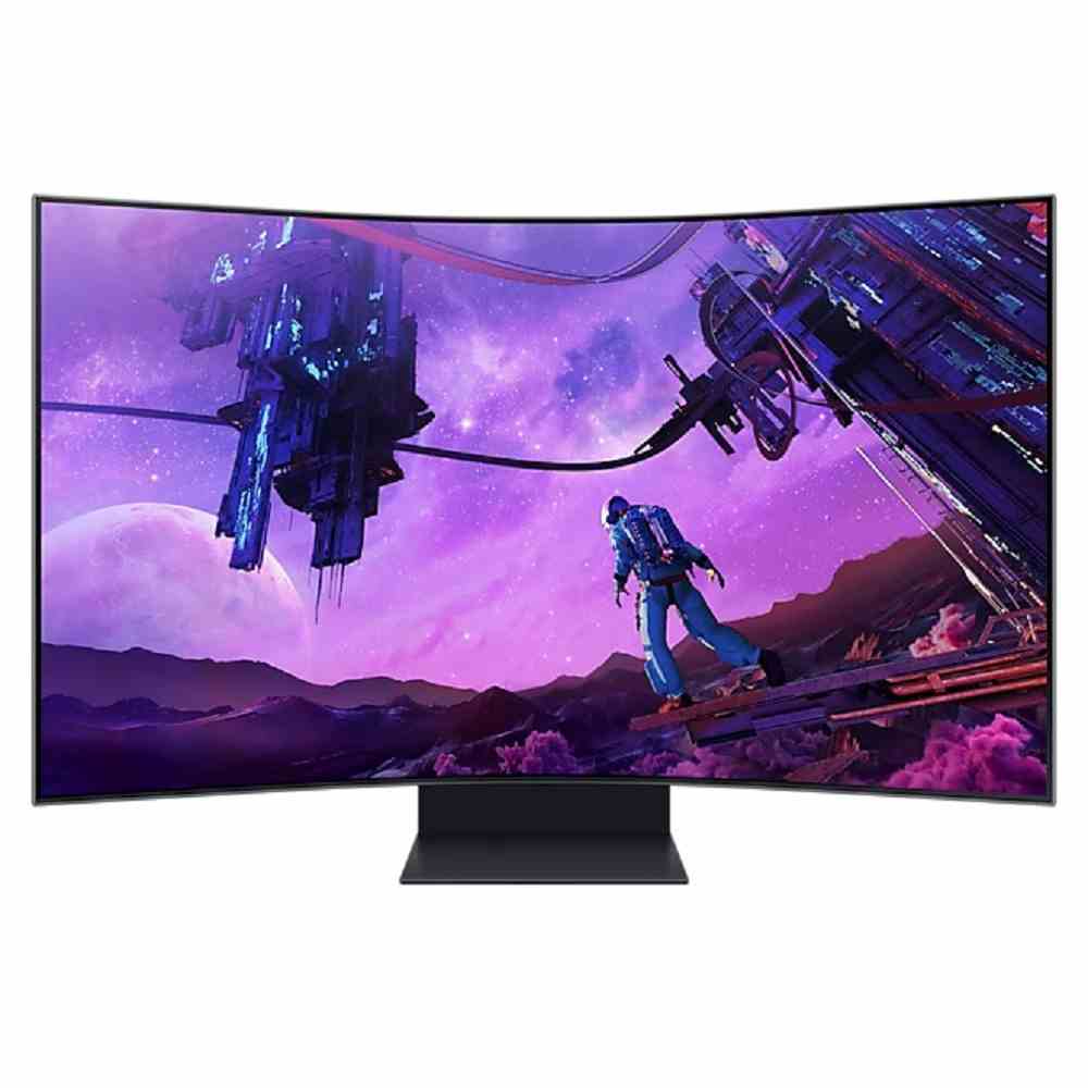 Samsung Odyssey Ark Lsbg Inch k Uhd Curved Gaming Monitor Smart Tv Experience