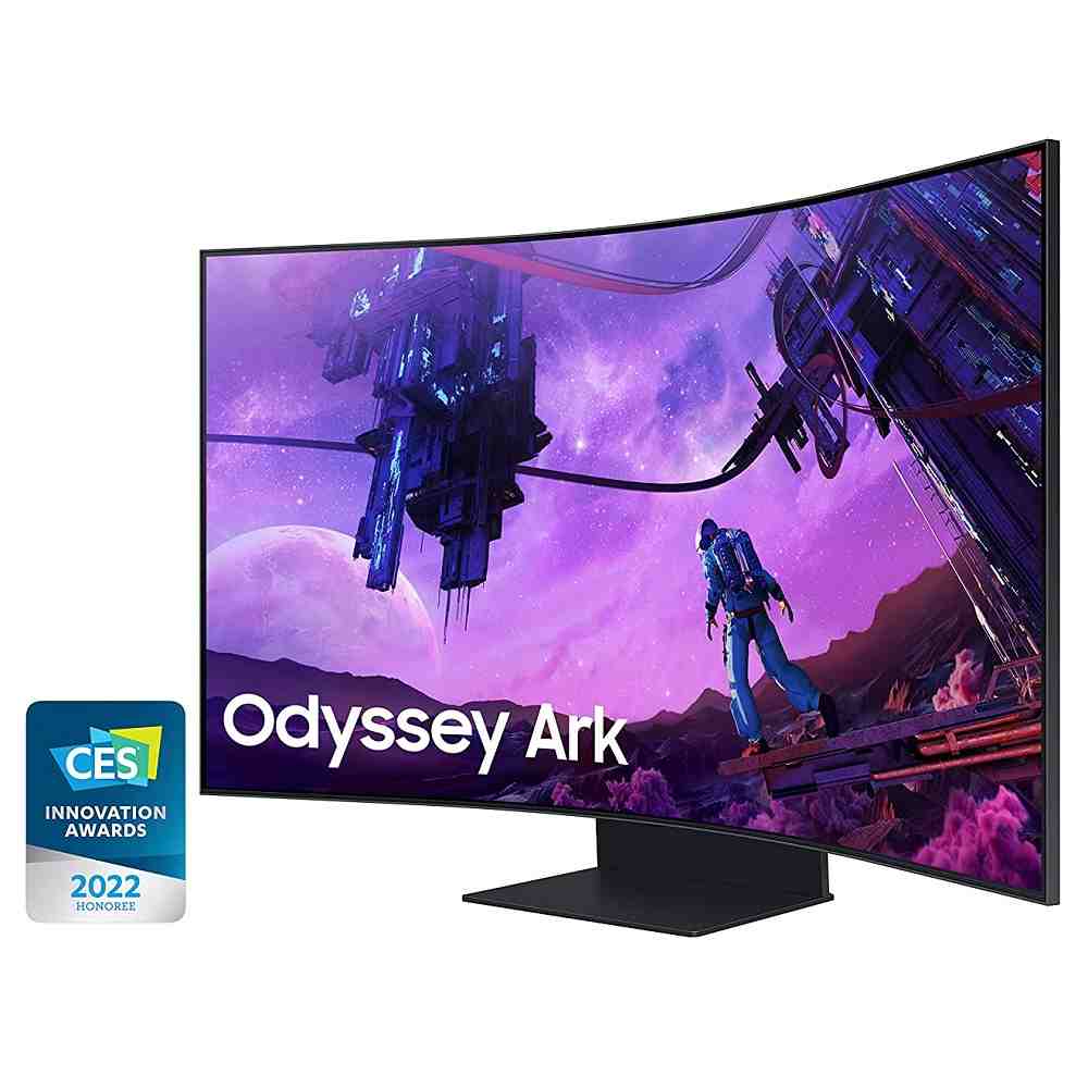 Samsung Odyssey Ark Lsbg Inch k Uhd Curved Gaming Monitor Smart Tv Experience