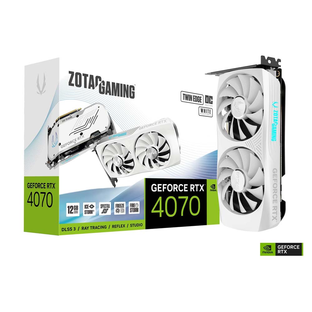 Zotac Nvidia Geforce Rtx Twin Edge Oc gb Gddrx Graphics Card White Edition