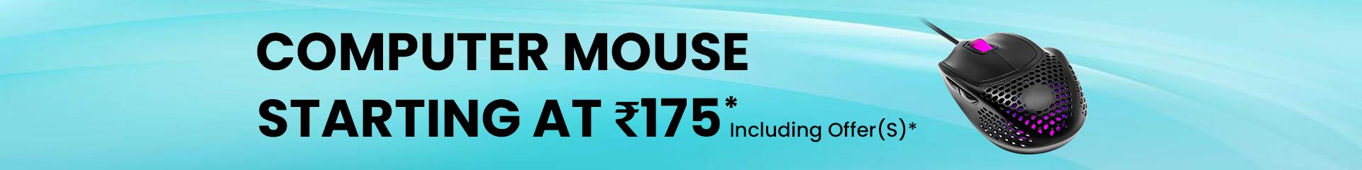 Mouse starting at rs 175 category banner