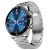 Fire Boltt Legacy Silver Stainless Steel Bluetooth Calling Luxury Smart Watch