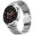 Fire Boltt Ultimate Silver Stainless Steel Bluetooth Calling Luxury Smart Watch