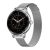NoiseFit Diva Smart Watch with 1.1 inch AMOLED Display Silver Link